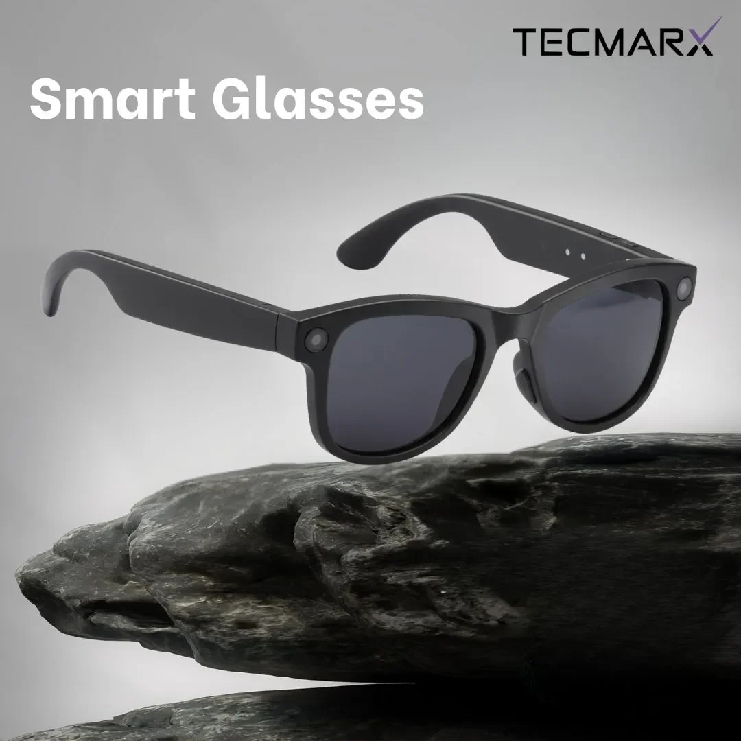 LensWave AI Smartglasses | Dual 8MP Cameras | Touch + Voice Controls - Image 5