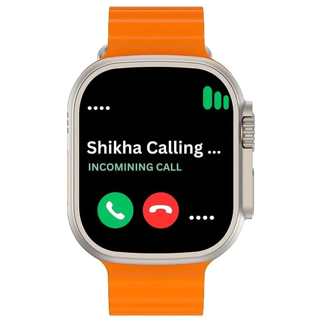 TECMARX Ultra Watch || 2.19-inch Display || 100+ Sports Modes || Customizable Watch Faces || Metal Shield - Image 4