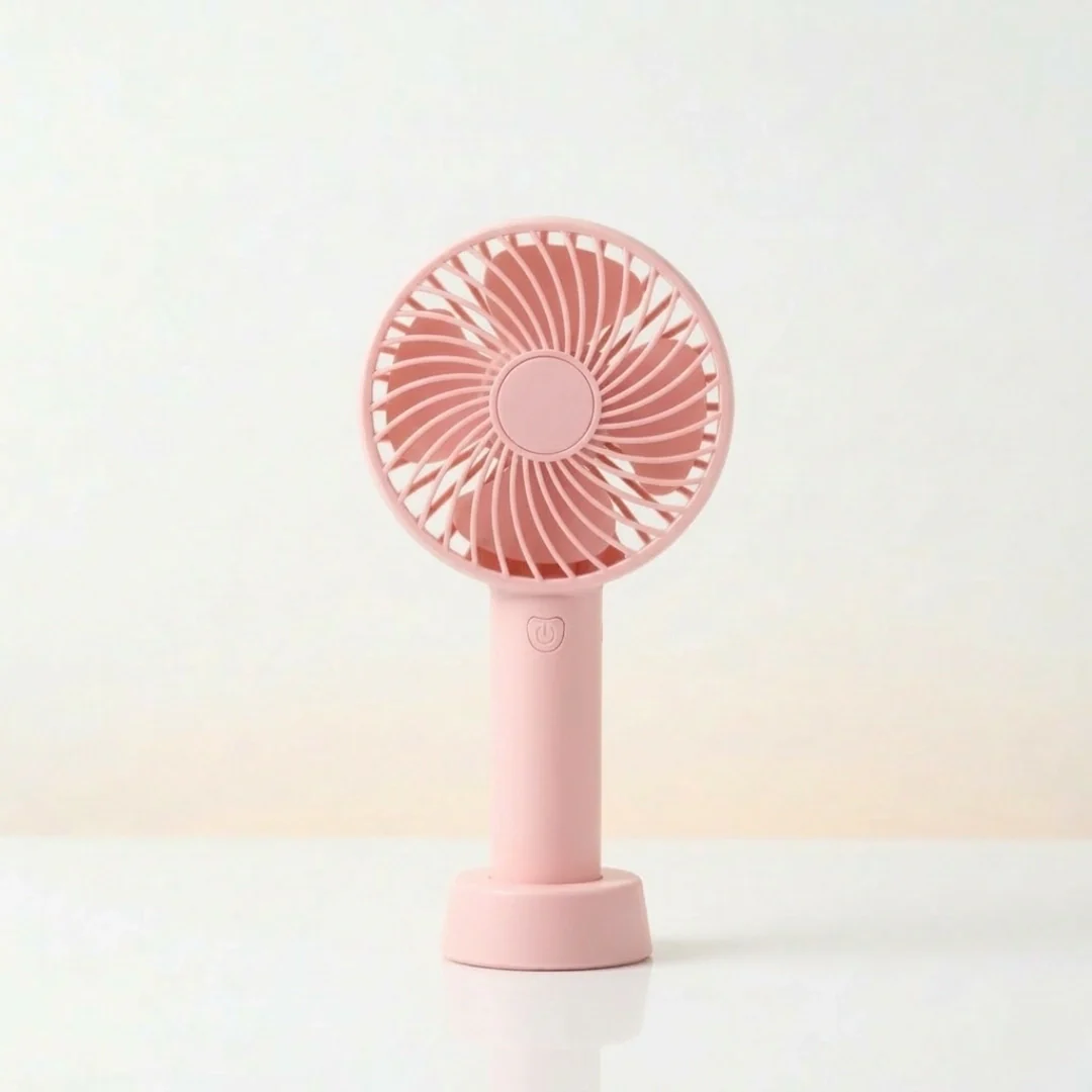 Tecmarx Breeze One Portable Handheld Fan | 3 Hour LED Indicator | Quiet Cooling - Image 2
