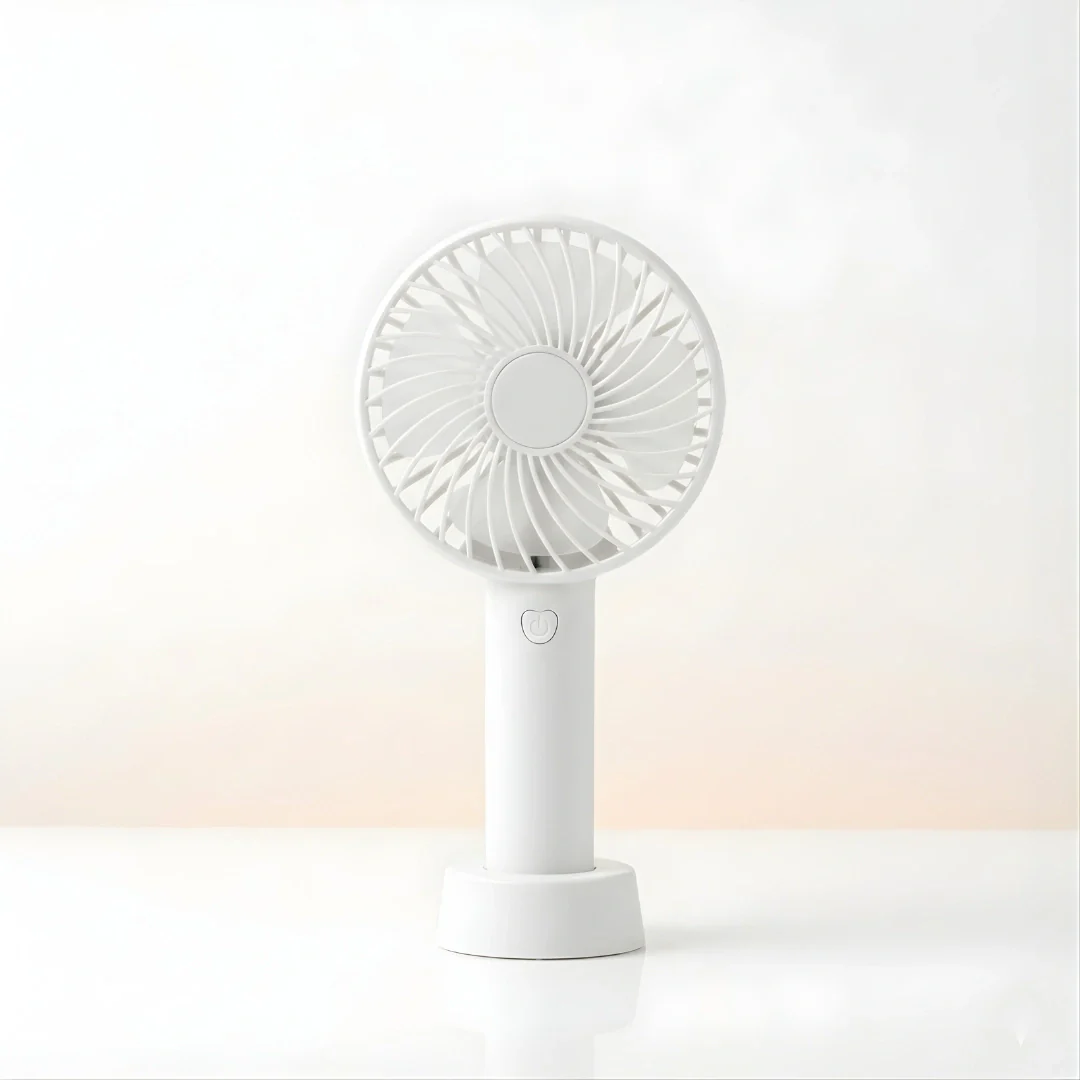 Tecmarx Breeze One Portable Handheld Fan | 3 Hour LED Indicator | Quiet Cooling - Image 3