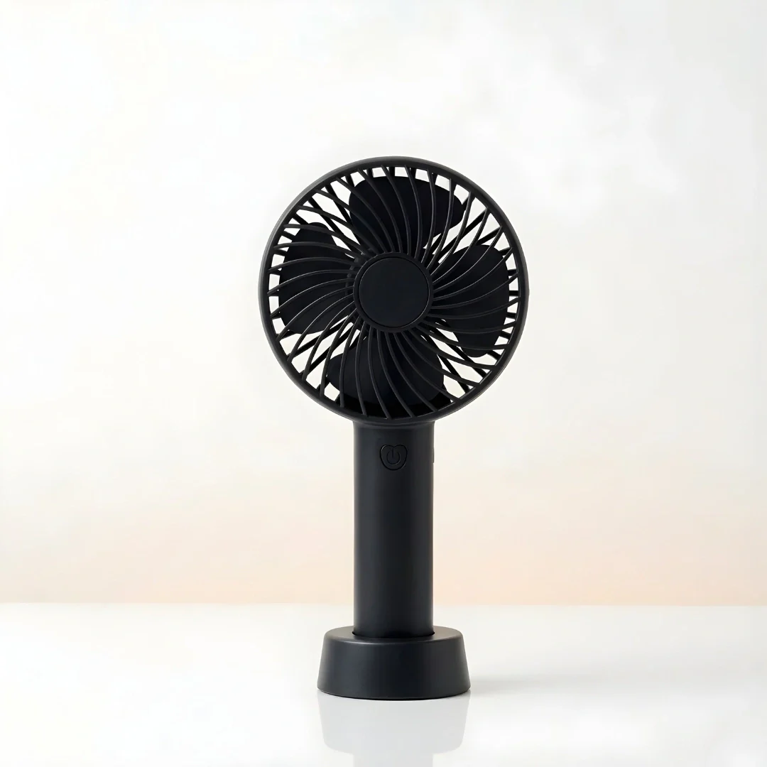 Tecmarx Breeze One Portable Handheld Fan | 3 Hour LED Indicator | Quiet Cooling - Image 5