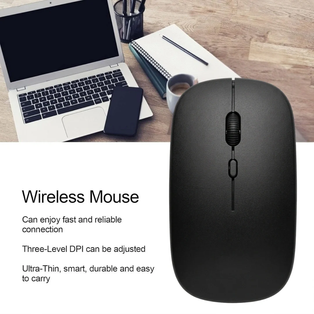 Tecmarx Glider 221 Bluetooth Mouse | Silent Click | Slim Ergonomic Design | Adjustable DPI | 10m Range - Image 7