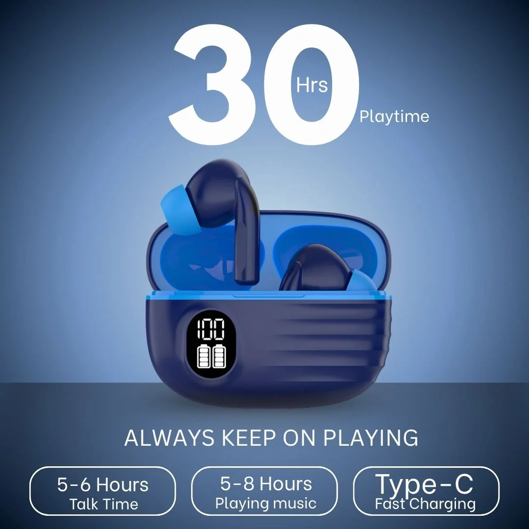 Tecmarx Nova 211 Wireless Earbud With Deep Bass & Comfortable Fit | IPX Water Resistant - Image 16