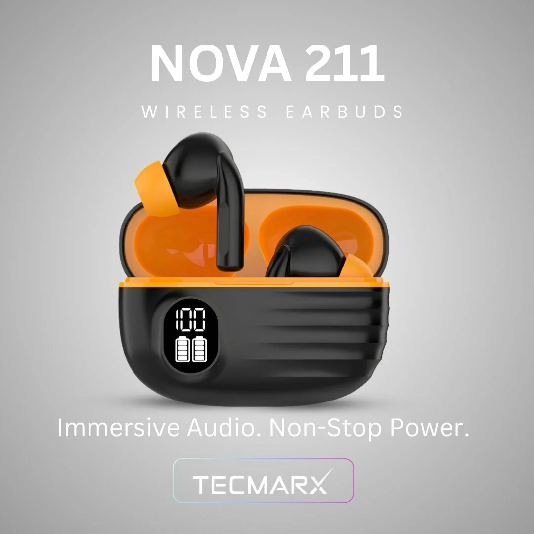 Tecmarx Nova 211 Wireless Earbud With Deep Bass & Comfortable Fit | IPX Water Resistant - Image 29