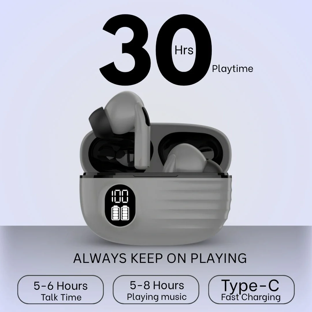 Tecmarx Nova 211 Wireless Earbud With Deep Bass & Comfortable Fit | IPX Water Resistant - Image 37