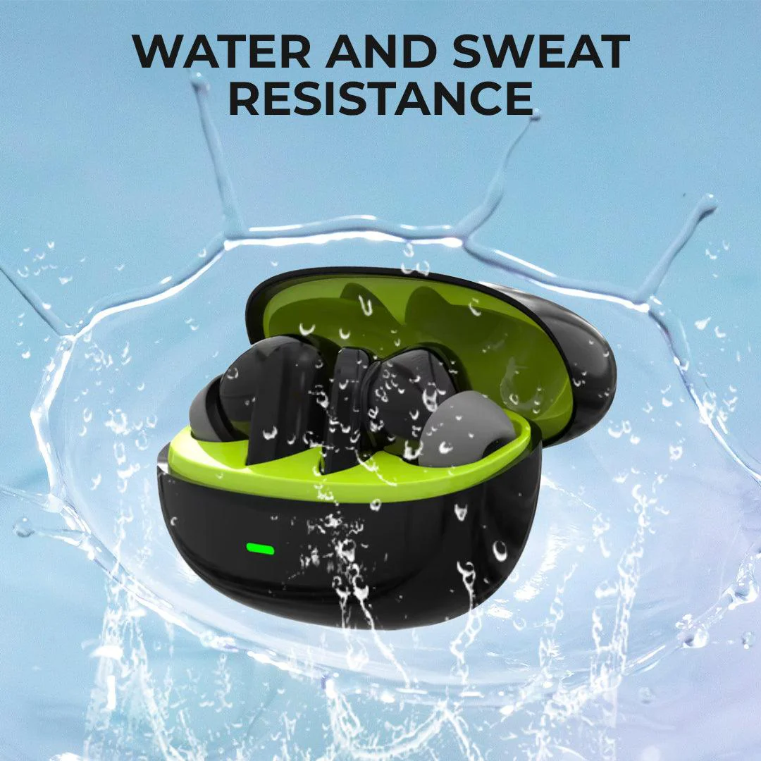 TecMarx Pluto Bluetooth Earbuds | 30 Hr Play Time | Ultra Light Weight | IPX Water Resistant - Image 4