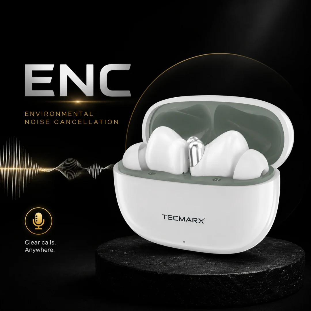 TecMarx Roar Bluetooth Earbuds | 30 Hr Playtime - Image 13