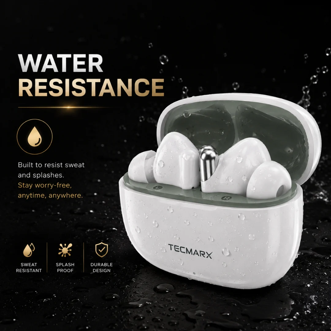 TecMarx Roar Bluetooth Earbuds | 30 Hr Playtime - Image 16