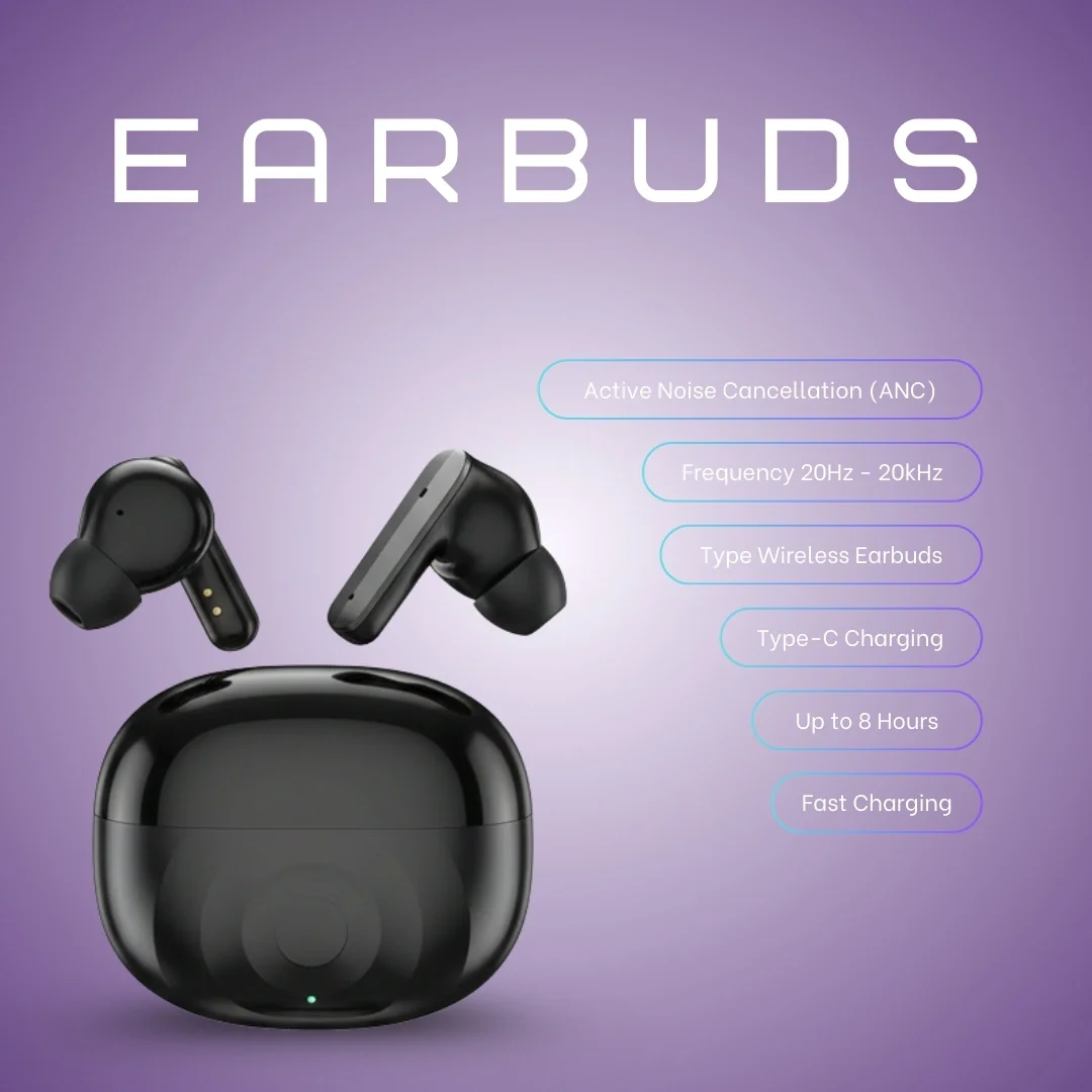 TecMarx Roar371 Bluetooth Earbuds | 50 Hr Playtime - Image 8