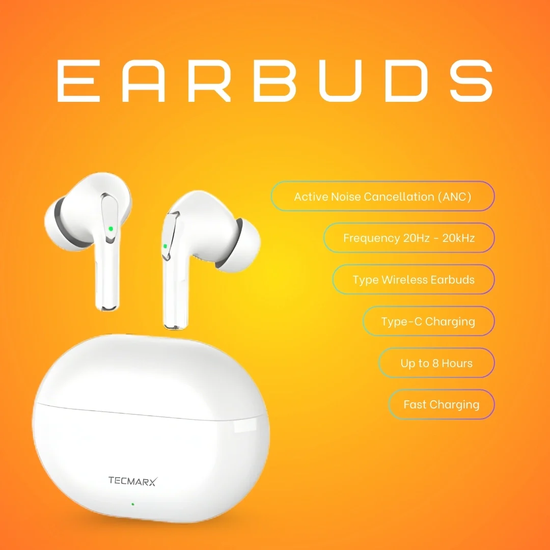 Tecmarx Royal 351 Bluetooth Earbuds | 30 Hr Playtime  | Balance Sound - Image 19