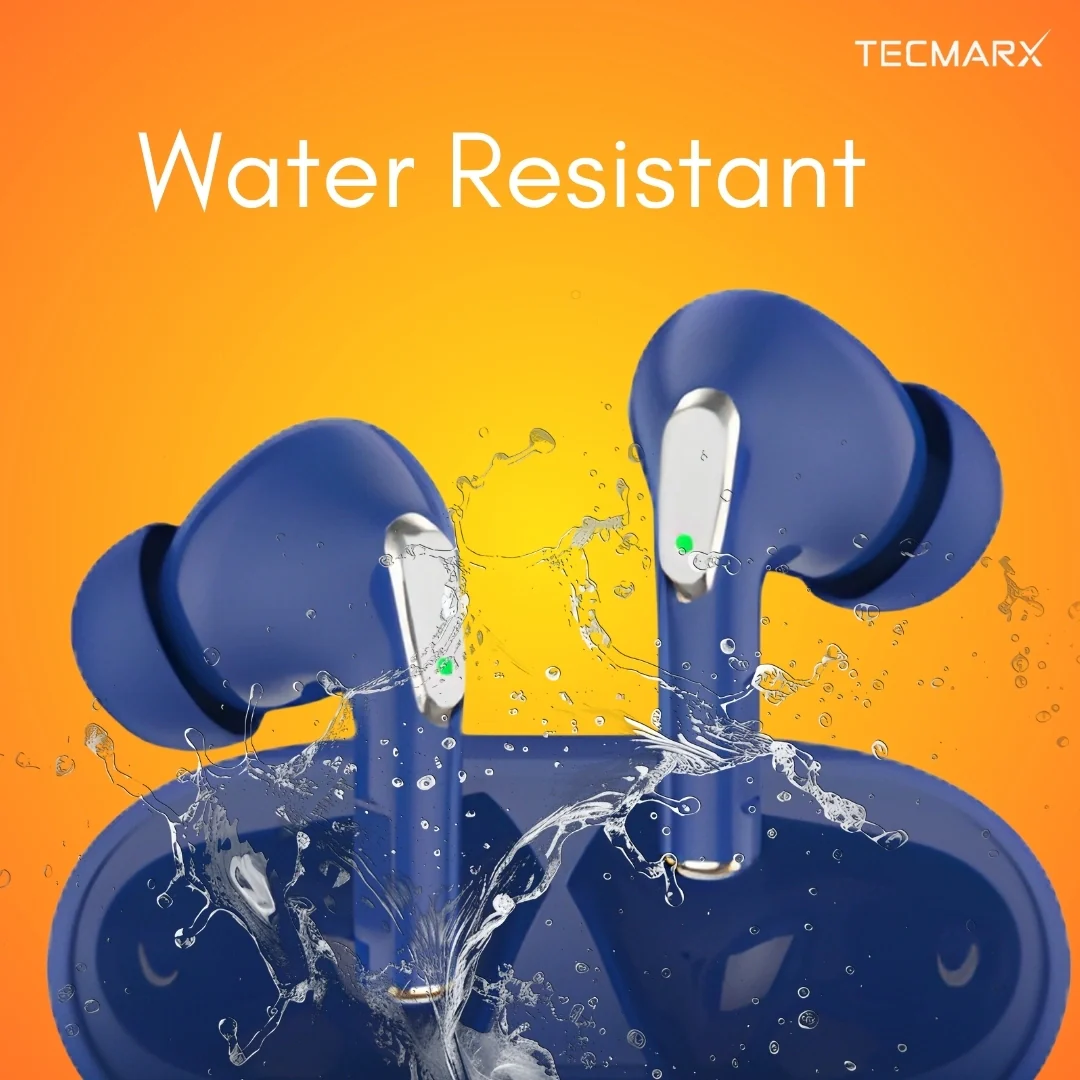 Tecmarx Royal 351 Bluetooth Earbuds | 30 Hr Playtime  | Balance Sound - Image 32