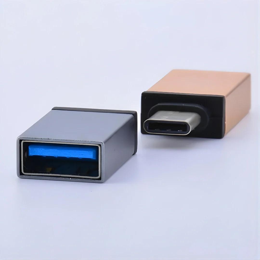Tecmarx USB Type-A to Type-C OTG Adapter Connector | 5Gbps Fast Transfer | Fast Charging - Image 7