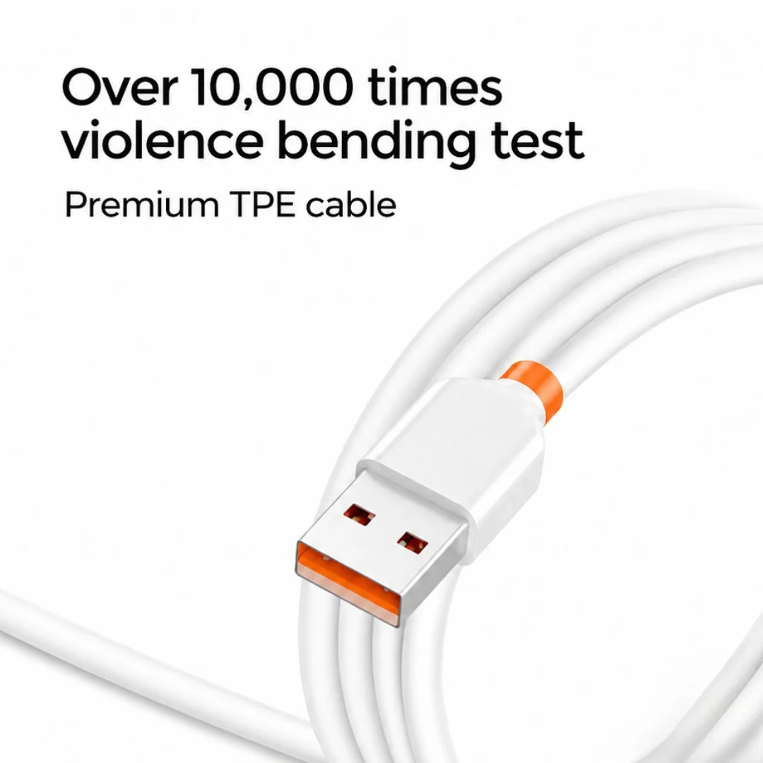 Tecmarx 6A USB to Type-C Charging Cable | Under Rs.99 - Image 2
