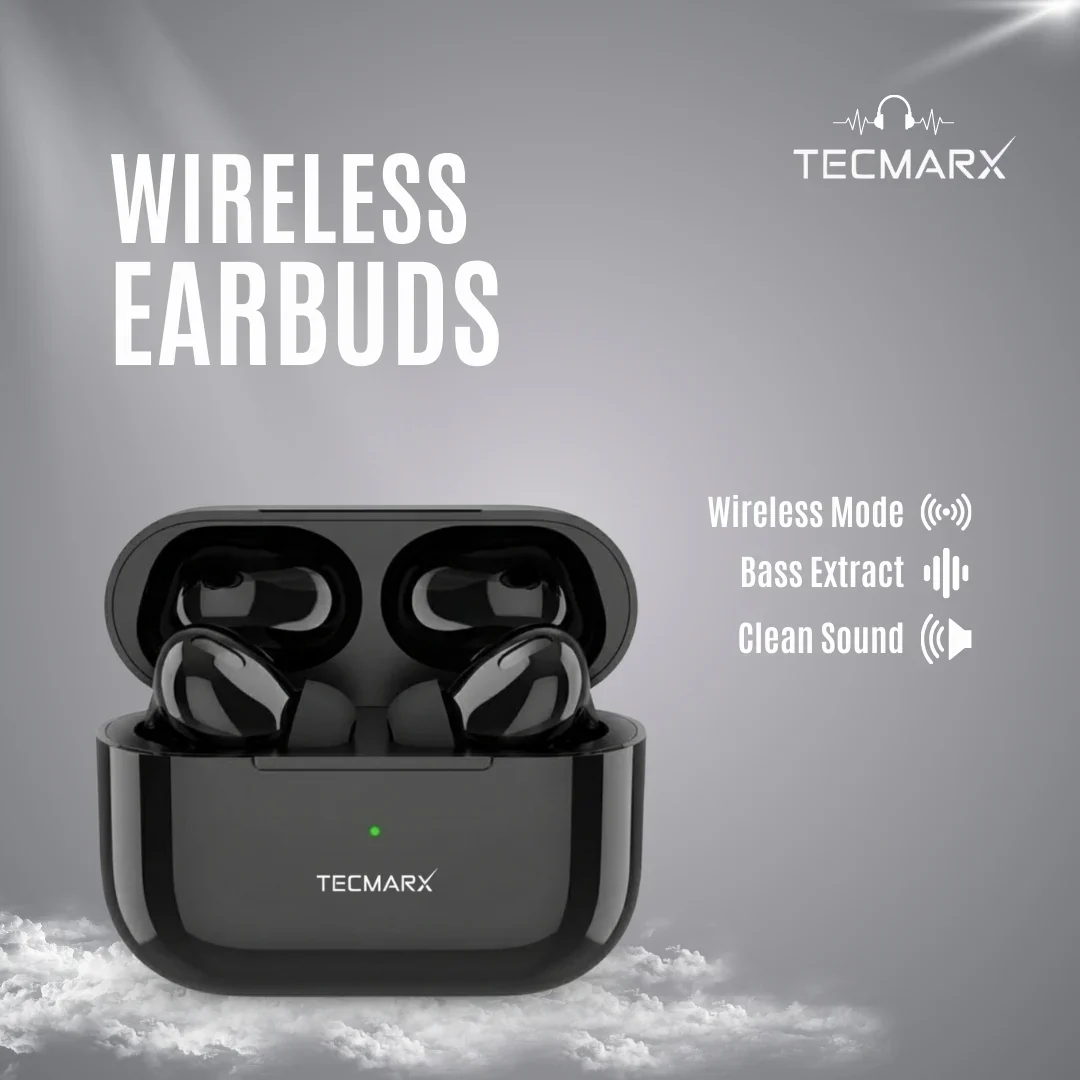 TecMarx NeoPod Bluetooth Earbuds | 30 Hr Playtime - Image 9