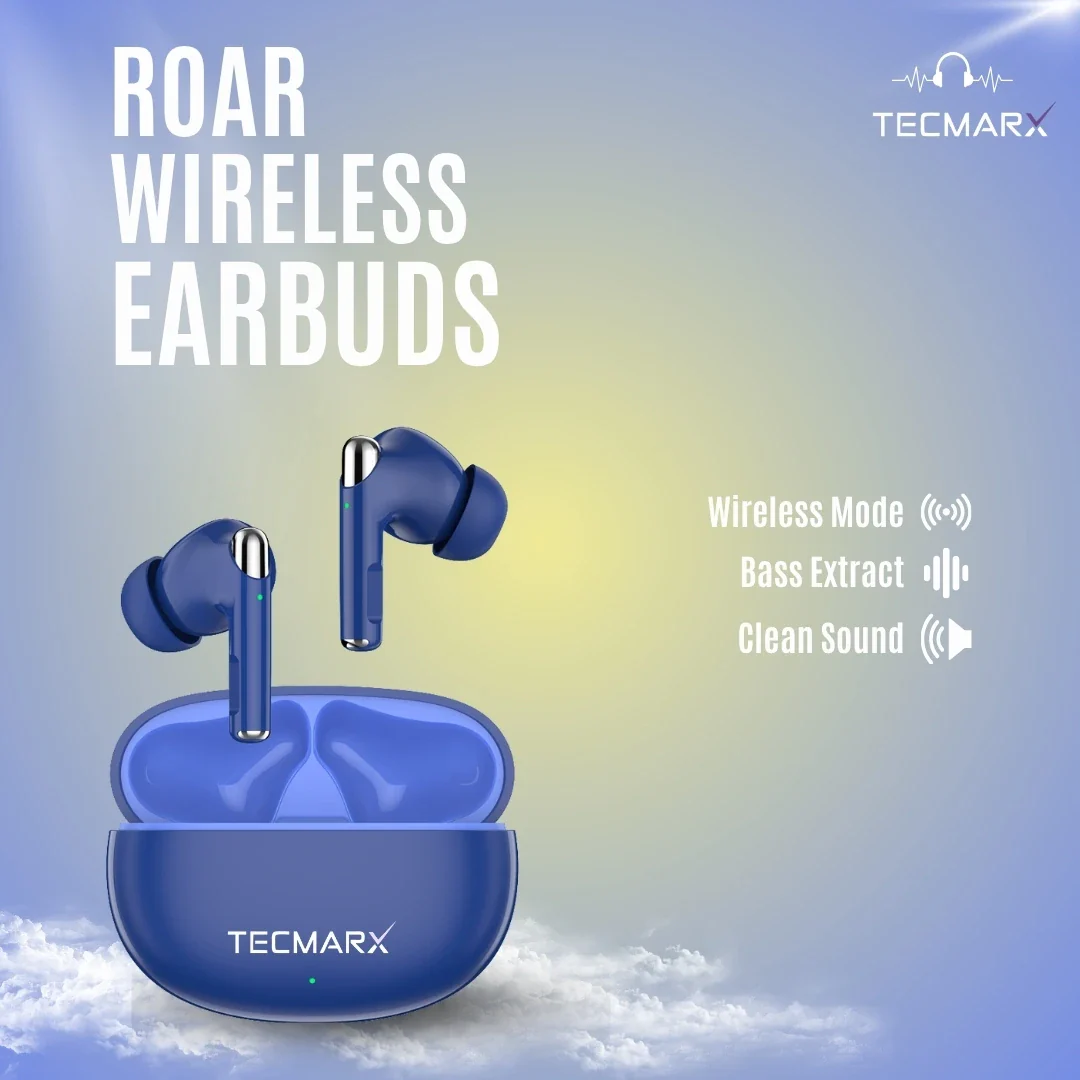 Wireless Roar Bluetooth Earbuds | 30 Hr Playtime - Image 10