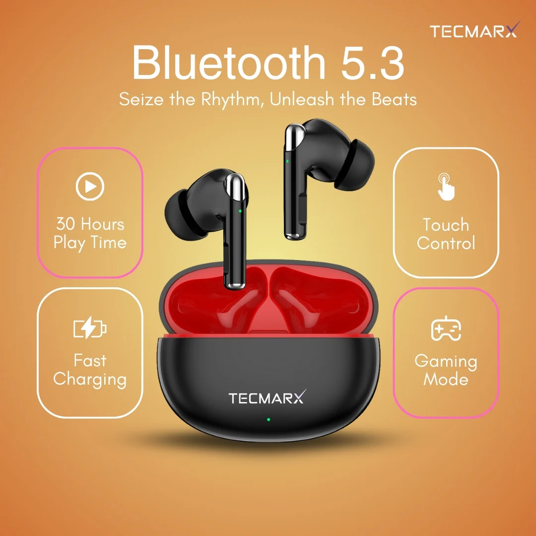 Wireless Roar Bluetooth Earbuds | 30 Hr Playtime - Image 4