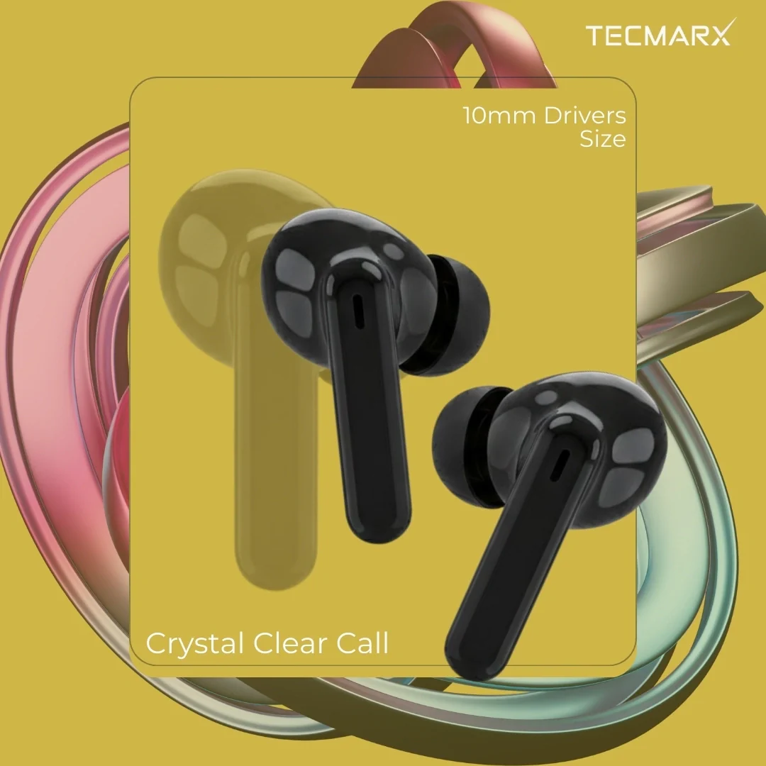 TecMarx Royal Beat Bluetooth Earbuds | 30 Hr Playtime - Image 11