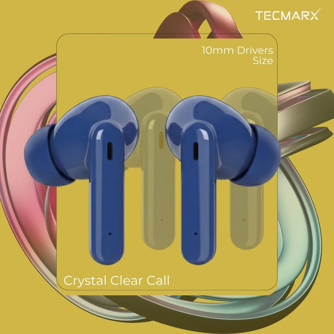 TecMarx Royal Beat Bluetooth Earbuds | 30 Hr Playtime - Image 18