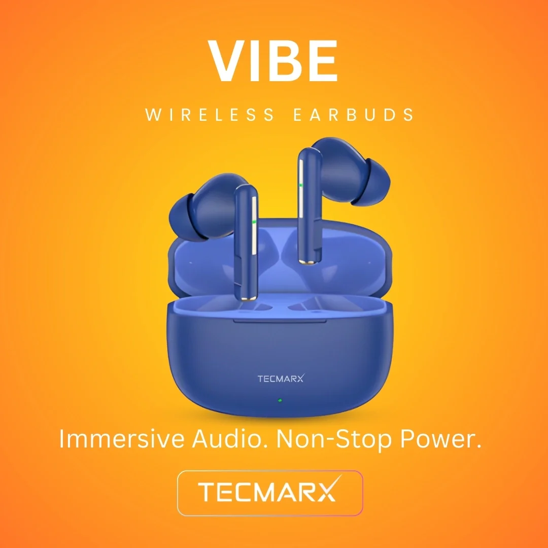 Tecmarx Vibe Bluetooth Earbuds | 30 Hr Playtime | Balance Sound - Image 16