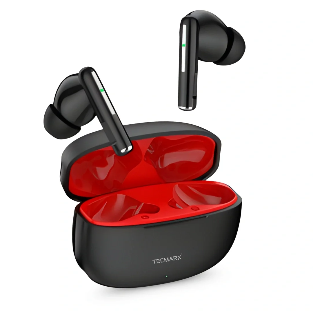 Tecmarx Vibe Bluetooth Earbuds | 30 Hr Playtime | Balance Sound - Image 5